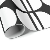 Mid Century Modern Geometric Pattern Geschenkpapier (Rolleneckpunkt)
