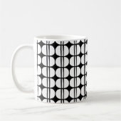 Mid Century Modern Geometric Pattern Kaffeetasse (Links)