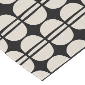 Mid Century Modern Geometric Pattern Kurzer Tischläufer (Ecke)