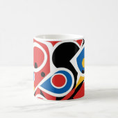 Mid Century Modern Geometrisch Kaffeetasse (Mittel)