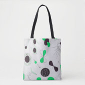 Mid Century Modern Green Physics  Tasche (Vorderseite)