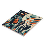 Mid Century Modern Jazz Age Trio Fliese (Seite)