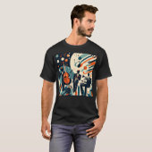 Mid Century Modern Jazz Age Trio T-Shirt (Vorne ganz)