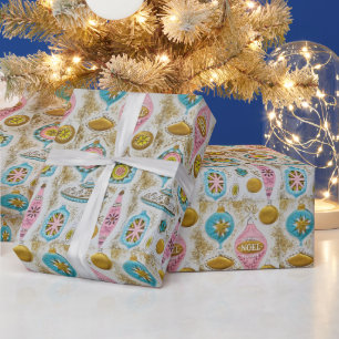 Mid Century Modern Kitsch aus den 1950er Jahren Geschenkpapier