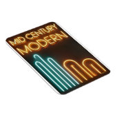Mid-Century-Modern-Kunst Neon-Schild Design Magnet (Rechte Seite)