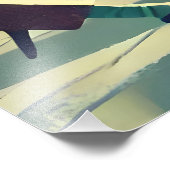 Mid Century Modern Martini Dance Cocktail Party Fotodruck (Ecke)