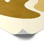 Mid Century Modern Organic Abstraction Poster (Ecke)