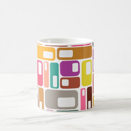 Mid-Century Modern Pattern Kaffeetasse (Mittel)