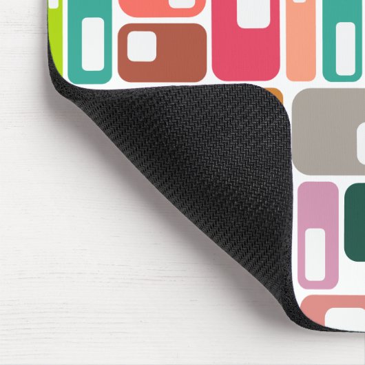 Mid-Century Modern Pattern Mousepad (Ecke)