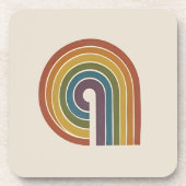 Mid-Century Modern Pride Hard Plastic Set of 6 Getränkeuntersetzer (Vorderseite)