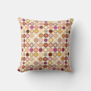 Mid-Century Modern Punkte - beige & neutral Kissen