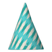 Mid Century Modern Raute Party Hat Partyhütchen (Rechts)