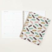 Mid-Century Modern Retro Feathers Planner Planer (Anzeige)