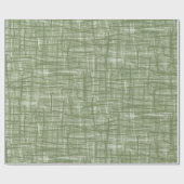 Mid Century Modern Retro Linienmuster Geschenkpapier (Flach)