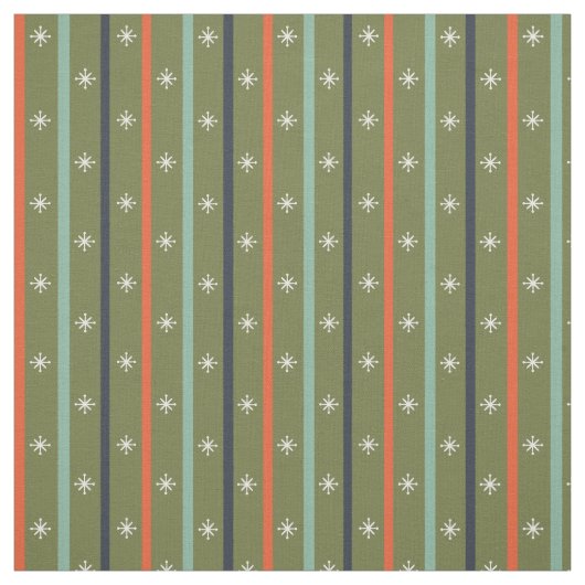 Mid-Century Modern Retro Stripe Pattern Stoff (Muster)