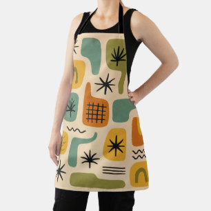 Mid-Century-Modern-Sommer-Sonnenstrahl-Magie-Muste Schürze