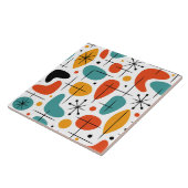 Mid-Century-Modern-Sonnenstrahl-Muster Fliese (Seite)