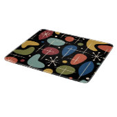 Mid-Century-Modern-Sonnenstrahl-Muster Schneidebrett (Ecke)