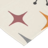 Mid-Century-Modern-Sonnenstrahl-Muster Tischdecke (Schrägansicht)
