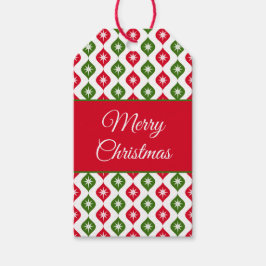 Mid century modern star retro Christmas ornament Geschenkanhänger