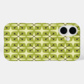 Mid Century Modern Starburst Pattern Case-Mate iPhone Hülle (Rückseite (Horizontal))