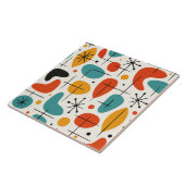Mid Century Modern Starburst Pattern Fliese (Seite)