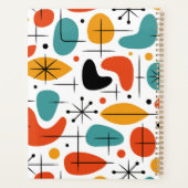 Mid Century Modern Starburst Pattern Planer (Rückseite)