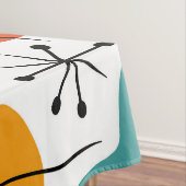 Mid Century Modern Starburst Pattern Tischdecke (Beispiel)