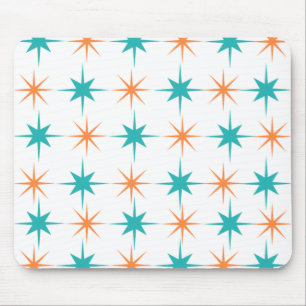 Mid-Century Modern Sternenexplosion 1.0 Mousepad