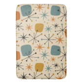 Mid Century Modern Sternenmuster Badematte (Vorderseite Vertikal)