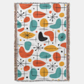 Mid-Century-Modern-Sternenmuster Decke (Vorderseite Vertikal)