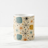 Mid Century Modern Sternenmuster Kaffeetasse (Mittel)