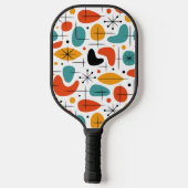 Mid-Century-Modern-Sternenmuster Pickleball Schläger (Rückseite)