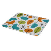 Mid Century Modern Sternenmuster Schneidebrett (Ecke)