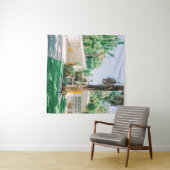 Mid Century Modern Style Beach Zuhause Wandteppich (Beispiel (Horizontal))