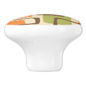 Mid Century Modern Style Keramikknauf (Seitenansicht)