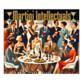 Mid Century Modern The Martini Intellectuals Fotodruck (Vorne)