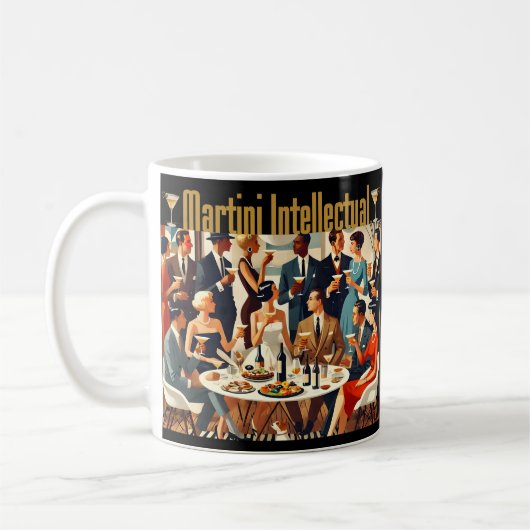 Mid Century Modern The Martini Intellectuals  Kaffeetasse (Links)