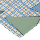 Mid Century Modern Triangulation Abstract Atomar Tischdecke (Schrägansicht)