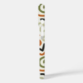 Mid-Century Modern Wavy Abstract Phone Case (Rückseite / Links)