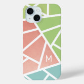 Mid Century Moderne Farbblockpasten MCM Case-Mate iPhone Hülle (Rückseite)
