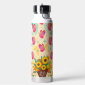 Mid-Century Petalflight Trinkflasche (Links)