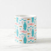 Mid Century Pink Catamaran Kaffeetasse (Mittel)