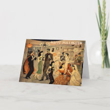 Mid Century Retro 40er Halloween Martini-Party