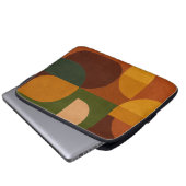 Mid-Century Soul Pattern Laptopschutzhülle (Vorne Knopf)