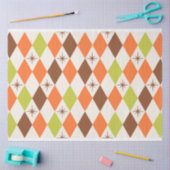 Mid Century Vibes - Retro Geometric Tissue Paper Seidenpapier (Basteln)