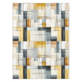 Mid Century Watercolor Tischdecke (Vorderseite)