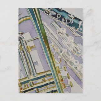 Mid Day Trio Postkarte