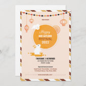 Mid Herbst Festival Flyer Einladung (Vorne/Hinten)