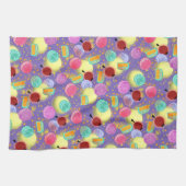 Mid Herbst Festival Lavendel Küchentuch (Horizontal)